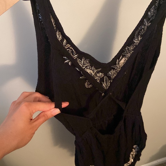 Black S Beach Coverup Romper - Picture 5 of 5